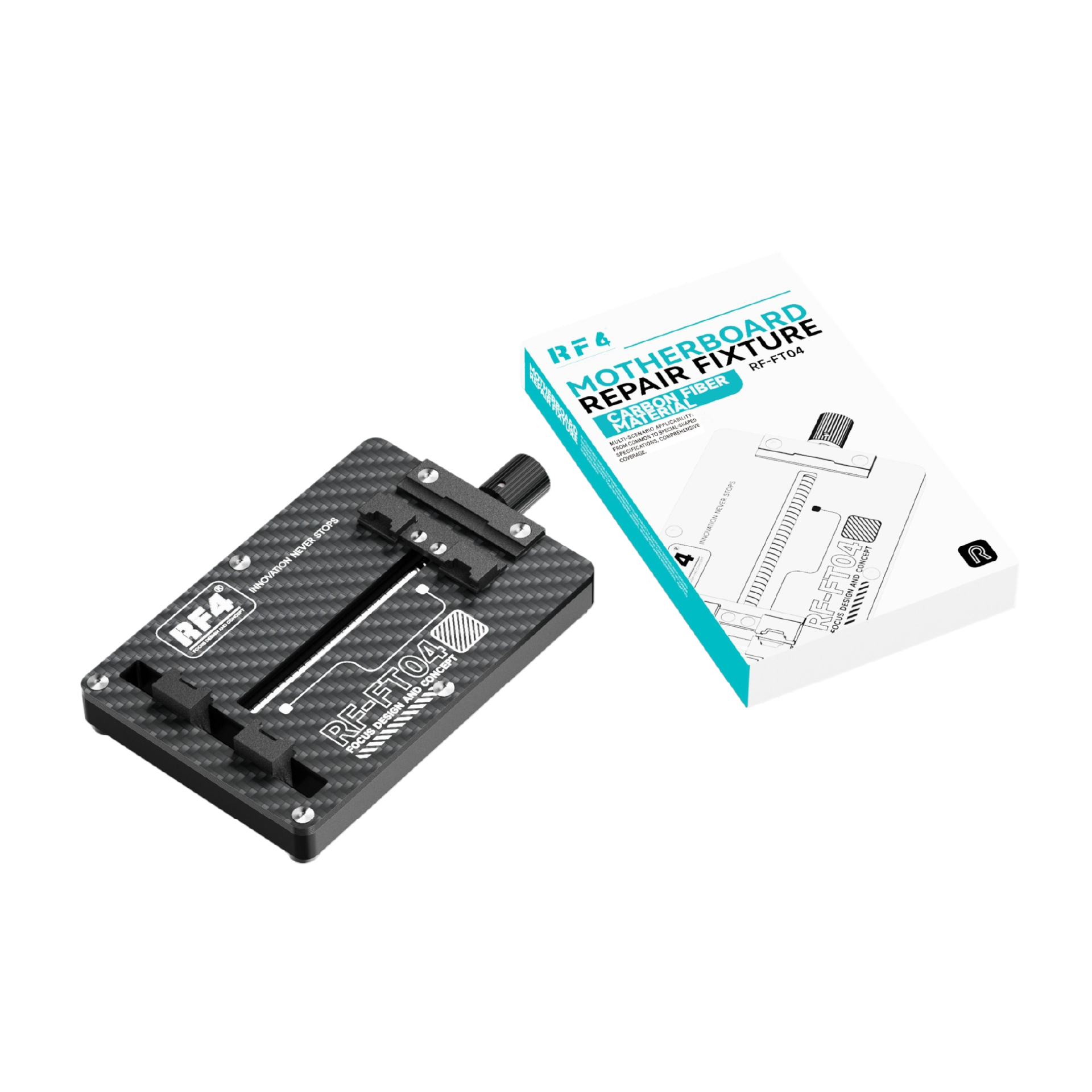 RF4 RF-FT04 SINGLE-AXIS DUAL SLIDING HIGH-TEMPERATURE CARBON FIBER MOTHERBOARD REPAIR FIXTURE